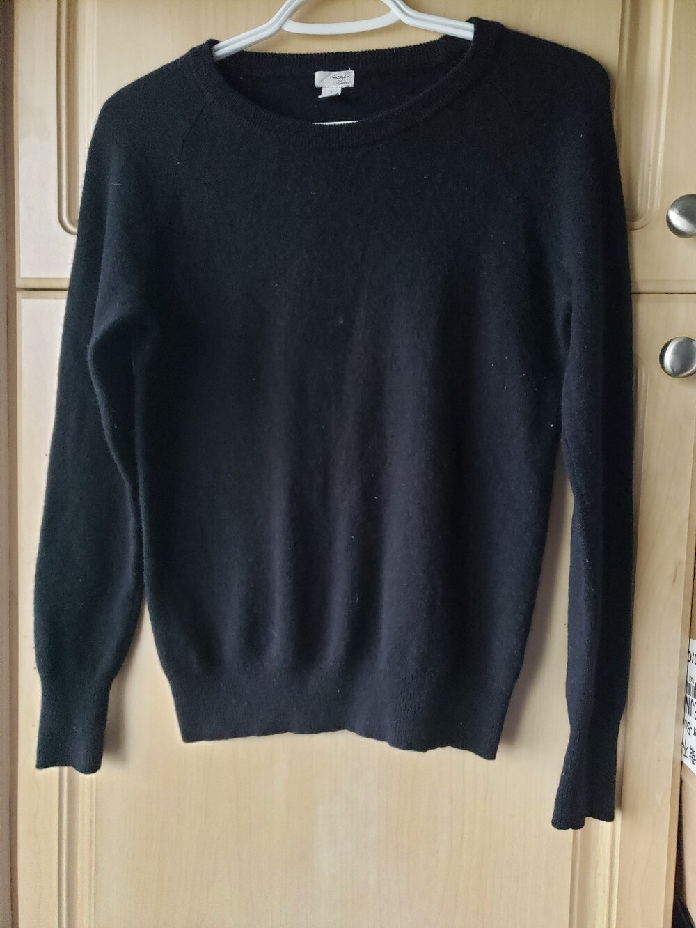 Halogen Black Crewneck Sweater